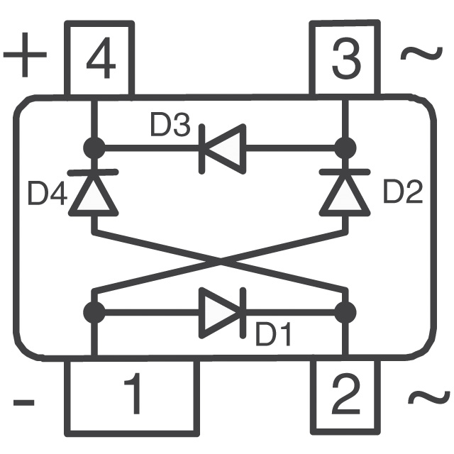 BAS4002ARPPE6327HTSA1 Infineon Technologies  Diodos - Rectificadores de puente